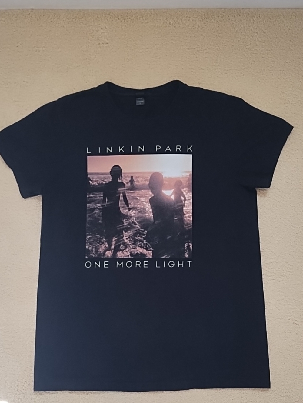 Linkin Park One More Light Short Sleeve T-Shirt - Black Large
